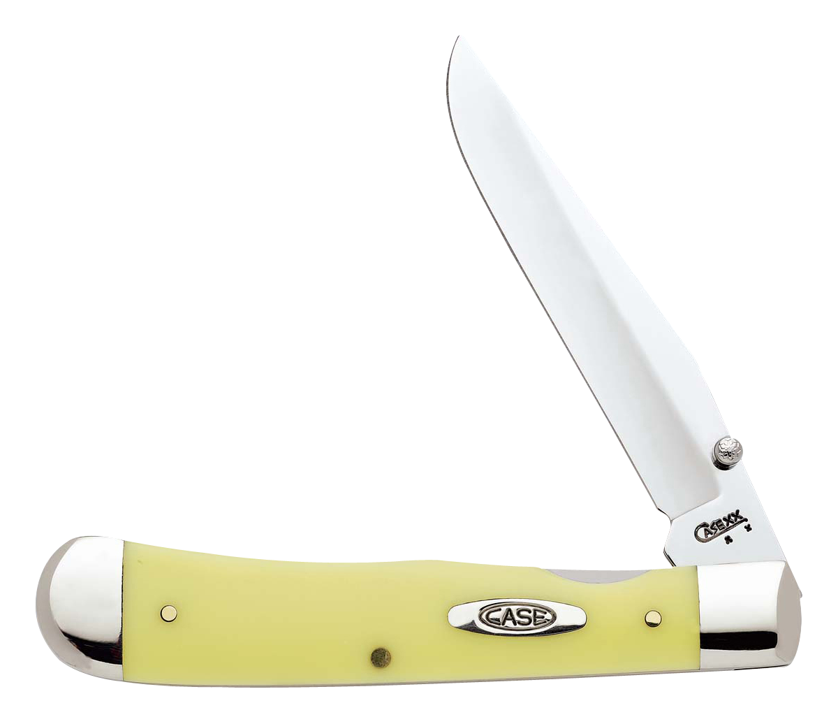 Case TrapperLock Yellow Handle Pocket Knife | Bass Pro Shops